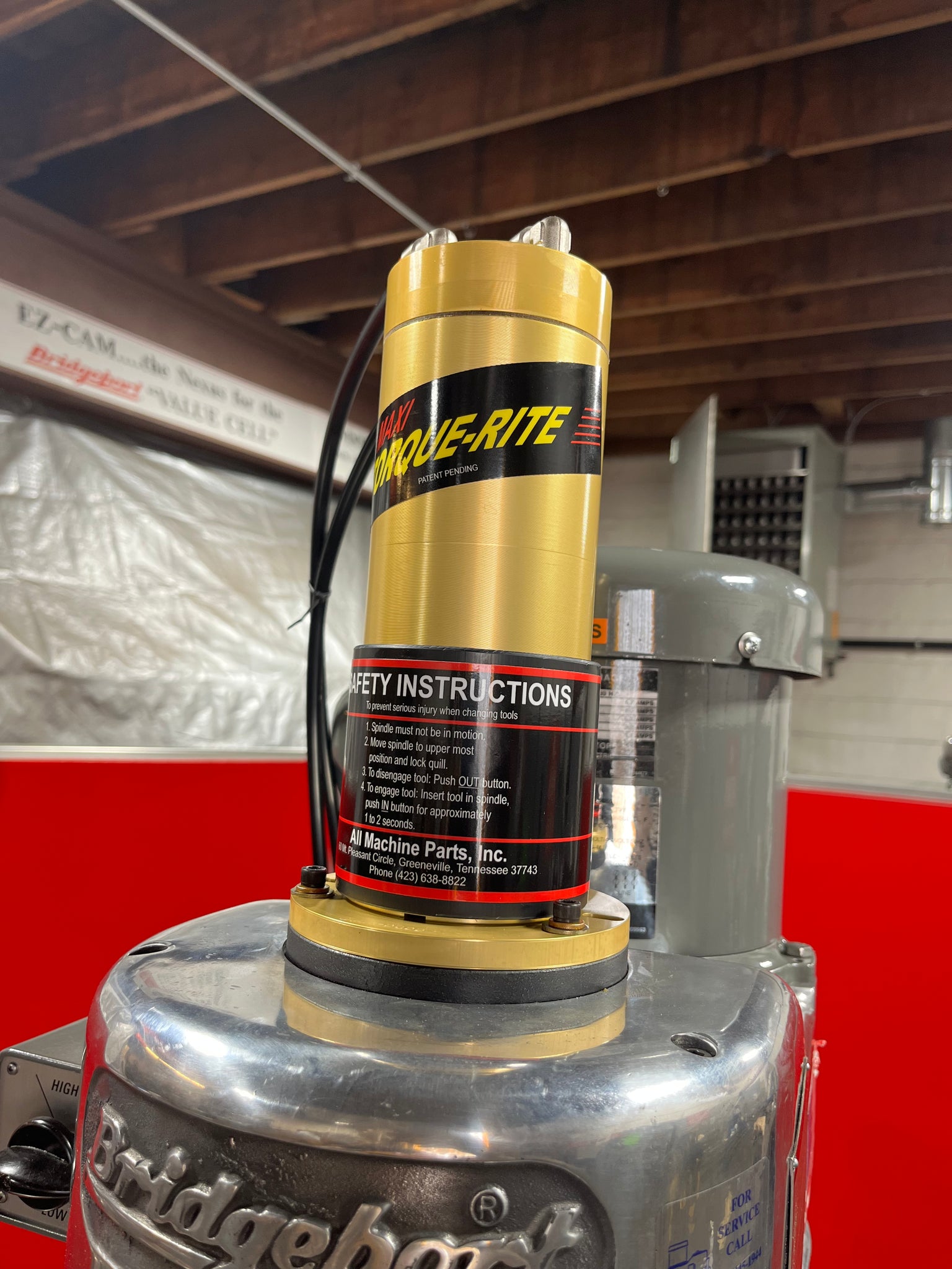 The Bridgeport Experts Bridgeport Milling Head Repair, Inc.